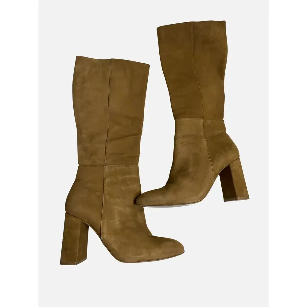 Steve Madden Ninny Boot Camel Suede 8M - Picture 1 of 12